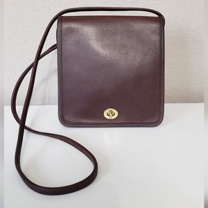Vintage Coach Compact Pouch Style 9620 Mahogany
